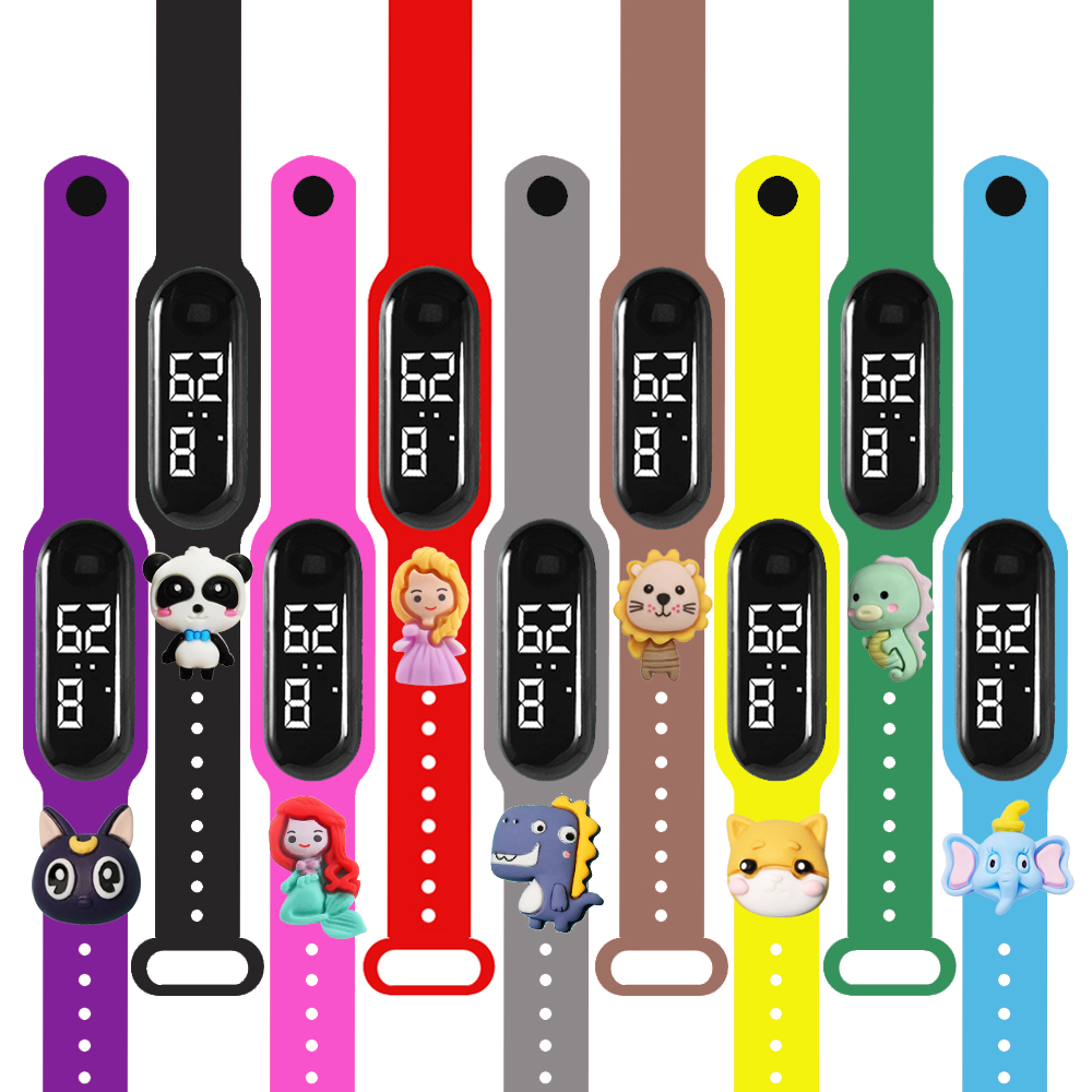 Smart Watch Kids - 多色スマートウォッチ 子供用 男の子 女の子 ファッション LED