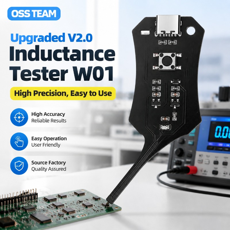 Electronics And Gadgets With A - V2.0 W01 インダクタンス計 簡単操作 高精度 安定した測定機器
