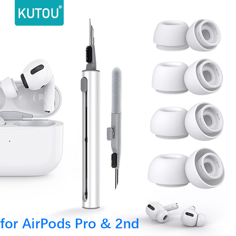 Portable Wifi Hotspot - KUTOU 液体シリコンイヤーチップ 4ペア Airpods ProおよびAirpods Pro第2世代用
