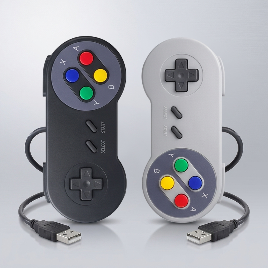 Retro Game Controller Usb - USBゲームパッド ゲーミングジョイスティック レトロゲームパッド PC用 NESPi RetroPieゲームコントローラー