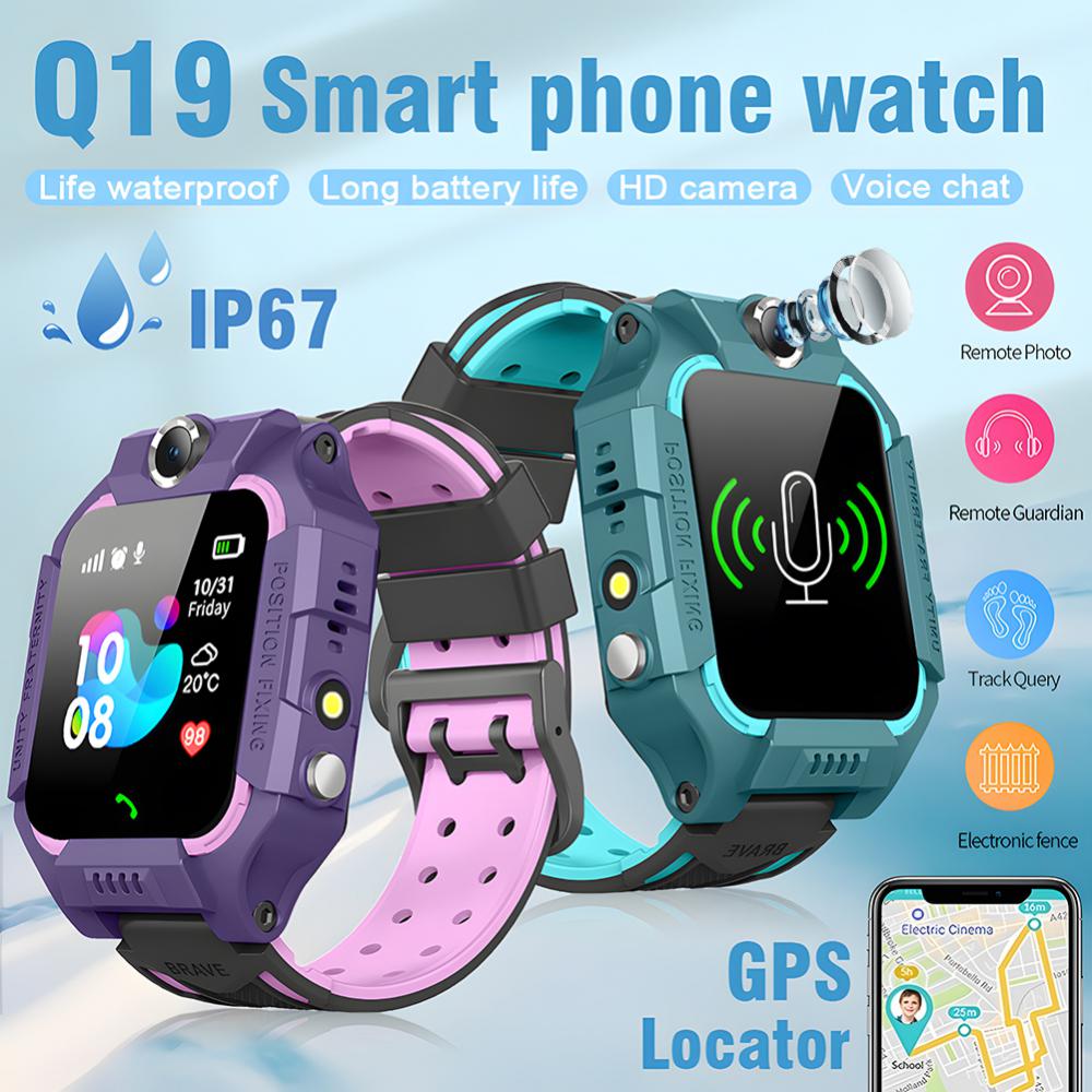 Smart Watch Kids - 子供用防水スマートウォッチ,防水スポーツスマートウォッチ,位置情報,カメラ,ip67,学習玩具,双方向通信,新モデル,2g