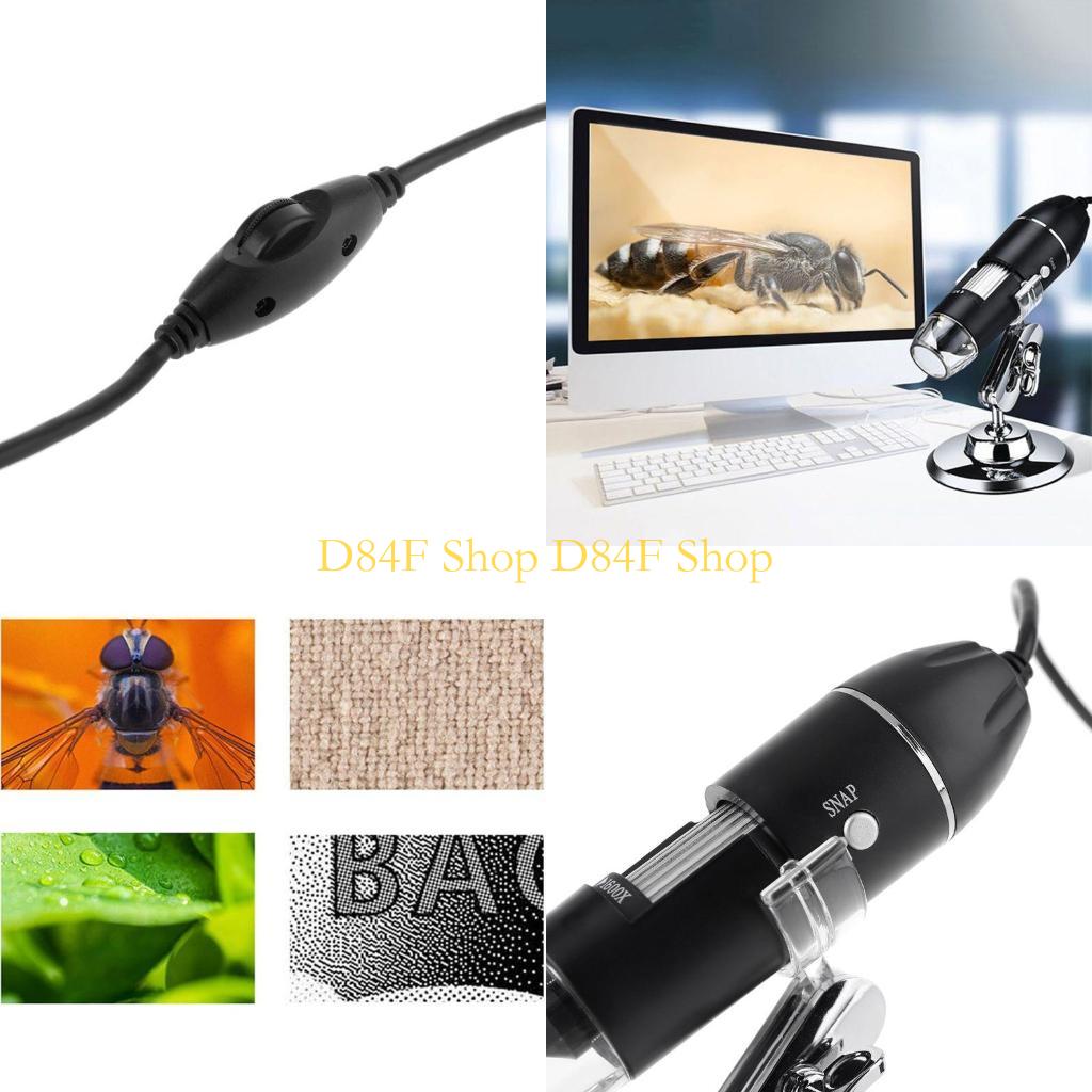 Usb Microscope Digital - D84F 多機能 1600X 3-in-1 デジタル顕微鏡 Type-C