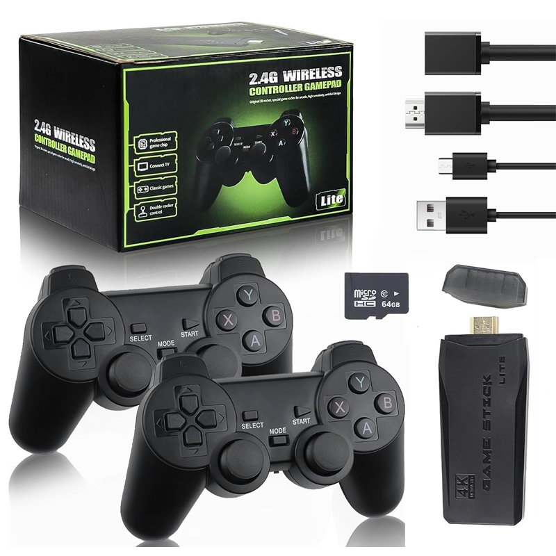 Retro Game Controller Usb - M8 レトロゲームスティック 20000+ ゲーム 9種類のエミュレーター 4K