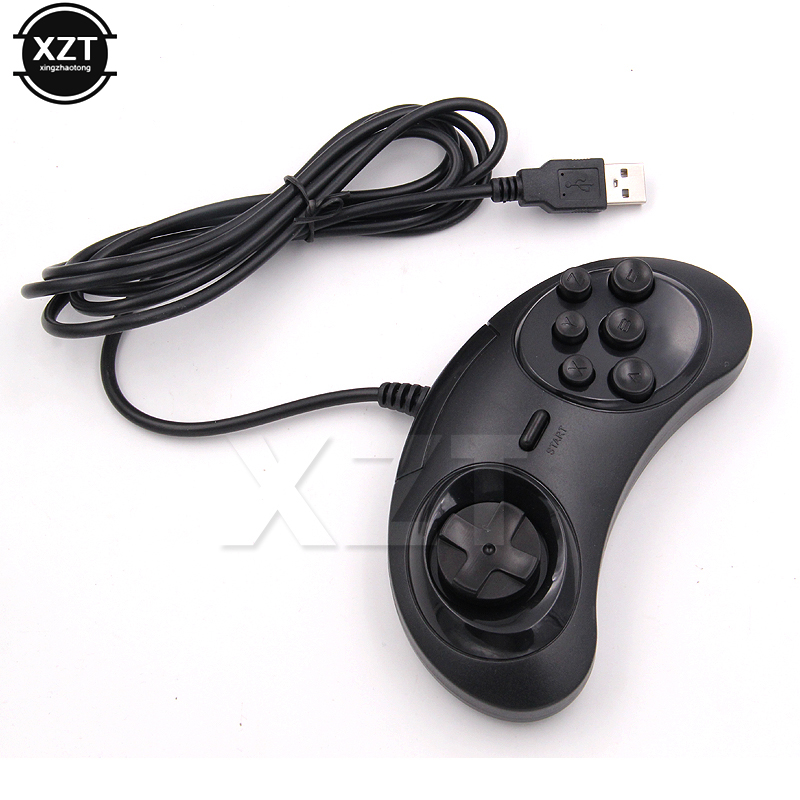 セガジェネシスゲーム用の有線コントローラー,クラシックなUS - Retro Game Controller Usb のレビューと価格