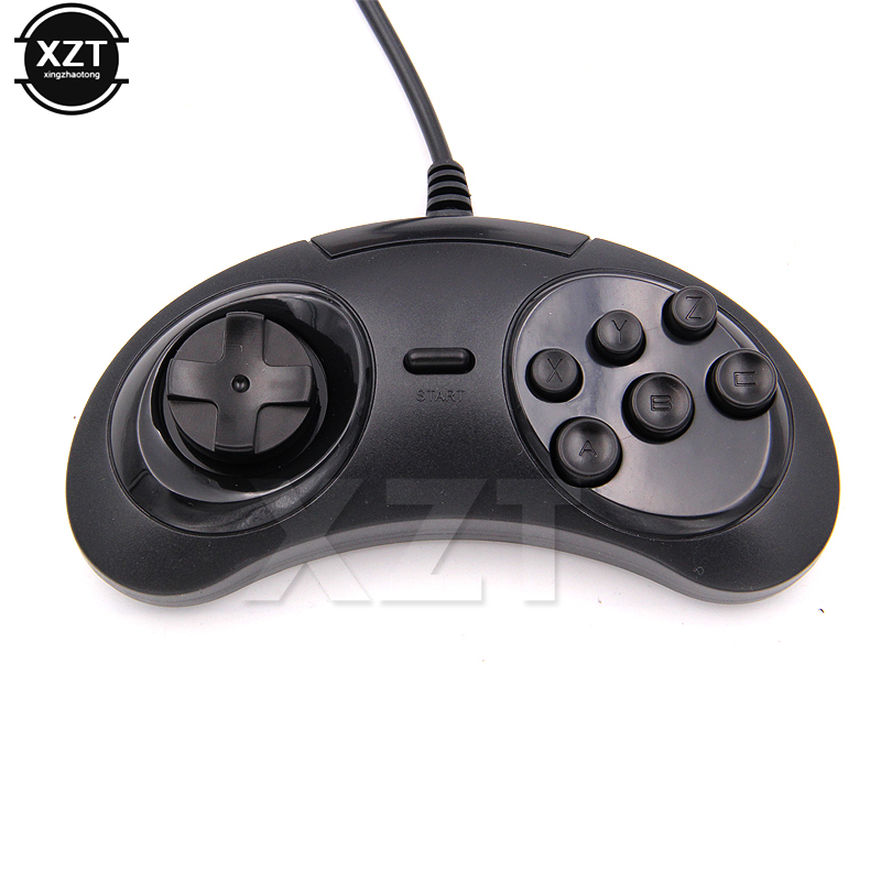 セガジェネシスゲーム用の有線コントローラー,クラシックなUS - Retro Game Controller Usb のレビューと価格