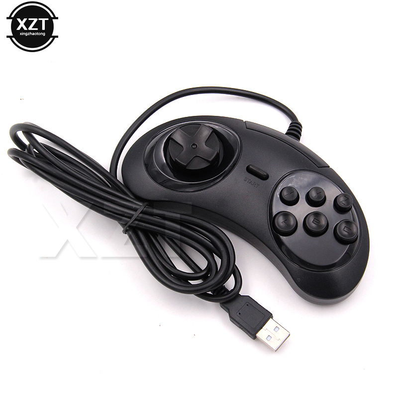 セガジェネシスゲーム用の有線コントローラー,クラシックなUS - Retro Game Controller Usb のレビューと価格