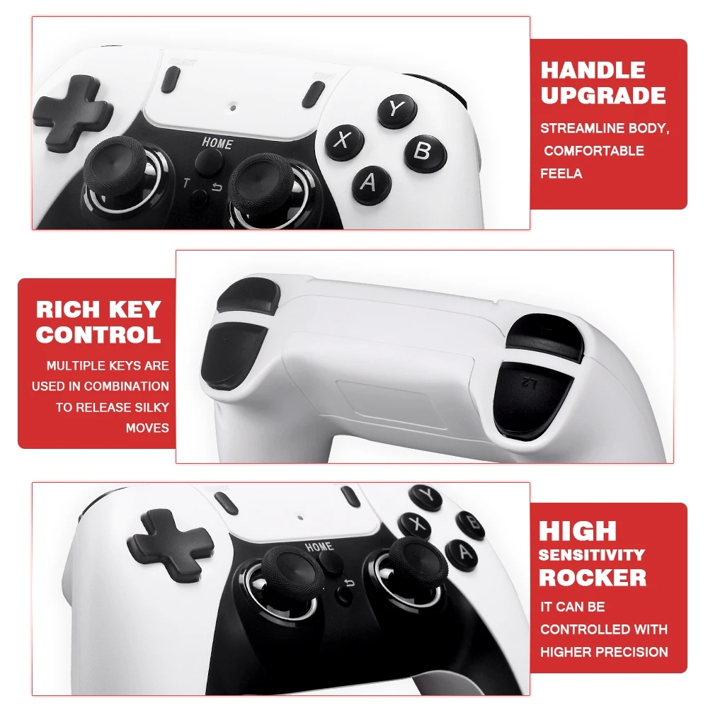 ビデオゲーム用の新しいGd10Proコンソール,ダブルワイヤ - Retro Game Controller Usb のレビューと価格