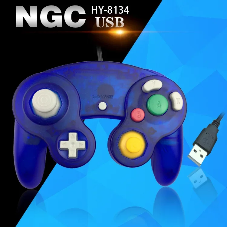 レトロゲームゲームキューブコントローラ用 USB 有線ハンド - Retro Game Controller Usb のレビューと価格