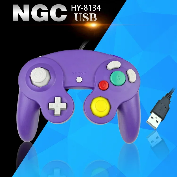 レトロゲームゲームキューブコントローラ用 USB 有線ハンド - Retro Game Controller Usb のレビューと価格