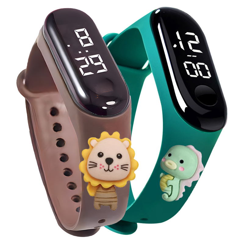 多色スマートウォッチ 子供用 男の子 女の子 ファッション  - Smart Watch Kids のレビューと価格