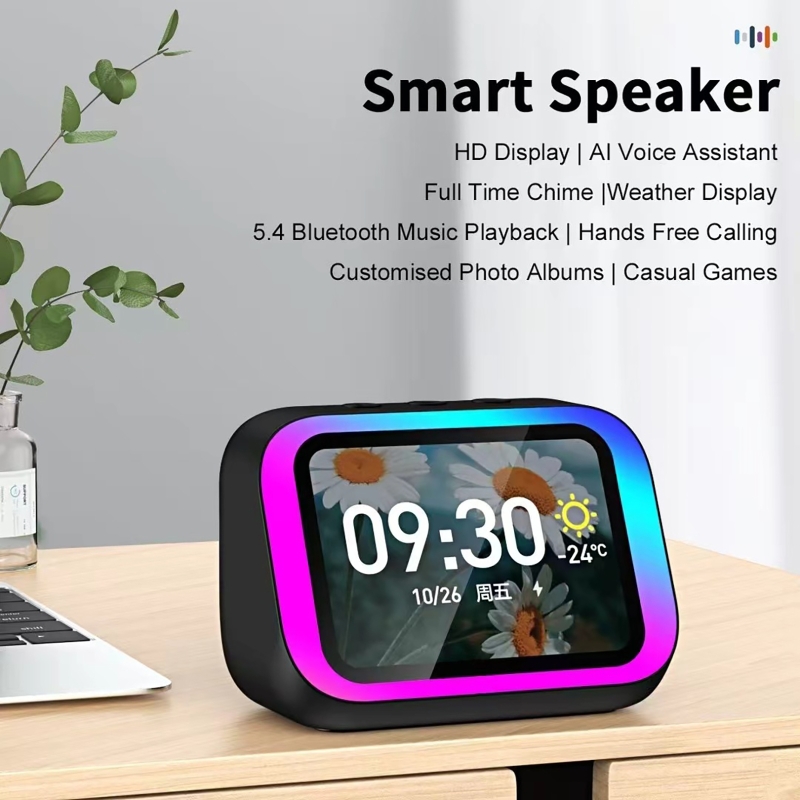 AI音声アシスタント Bluetoothスピーカー RGBカ - Unique Electronics Gadgets のレビューと価格