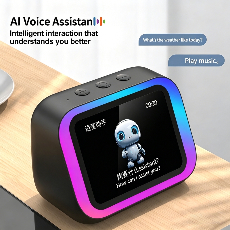 AI音声アシスタント Bluetoothスピーカー RGBカ - Unique Electronics Gadgets のレビューと価格