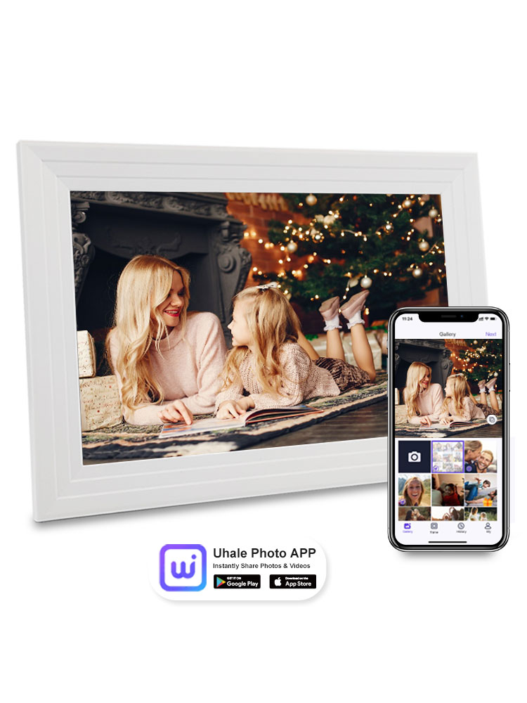 10.1 インチ WiFi デジタル フォト フレーム クラ - Digital Photo Frame Wifi のレビューと価格