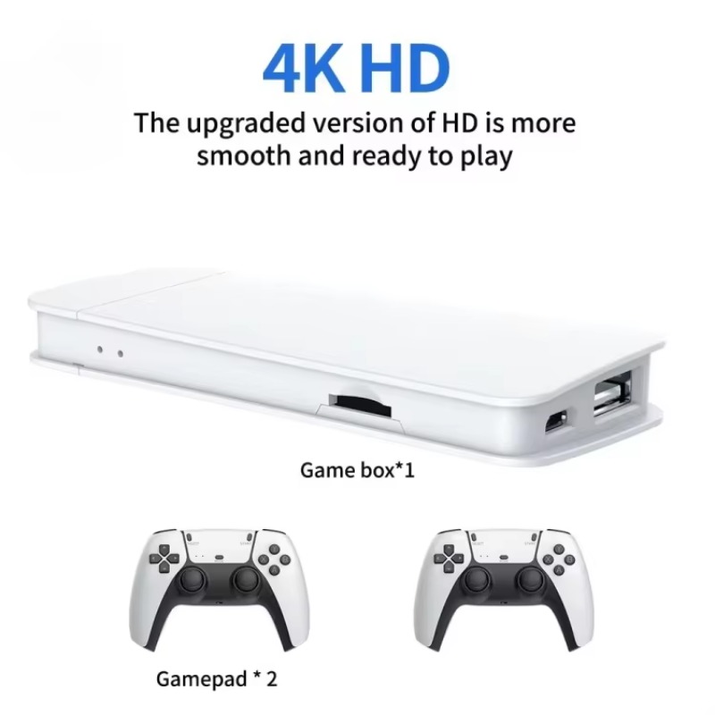 レトロビデオゲームコンソール 4K テレビゲームスティック  - Retro Game Controller Usb のレビューと価格