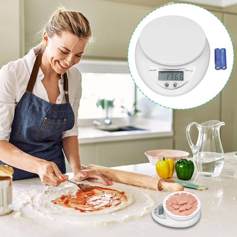 5 キロデジタルキッチンスケール多機能ポータブル電子食品スケ - Electronics And Gadgets With A のレビューと価格
