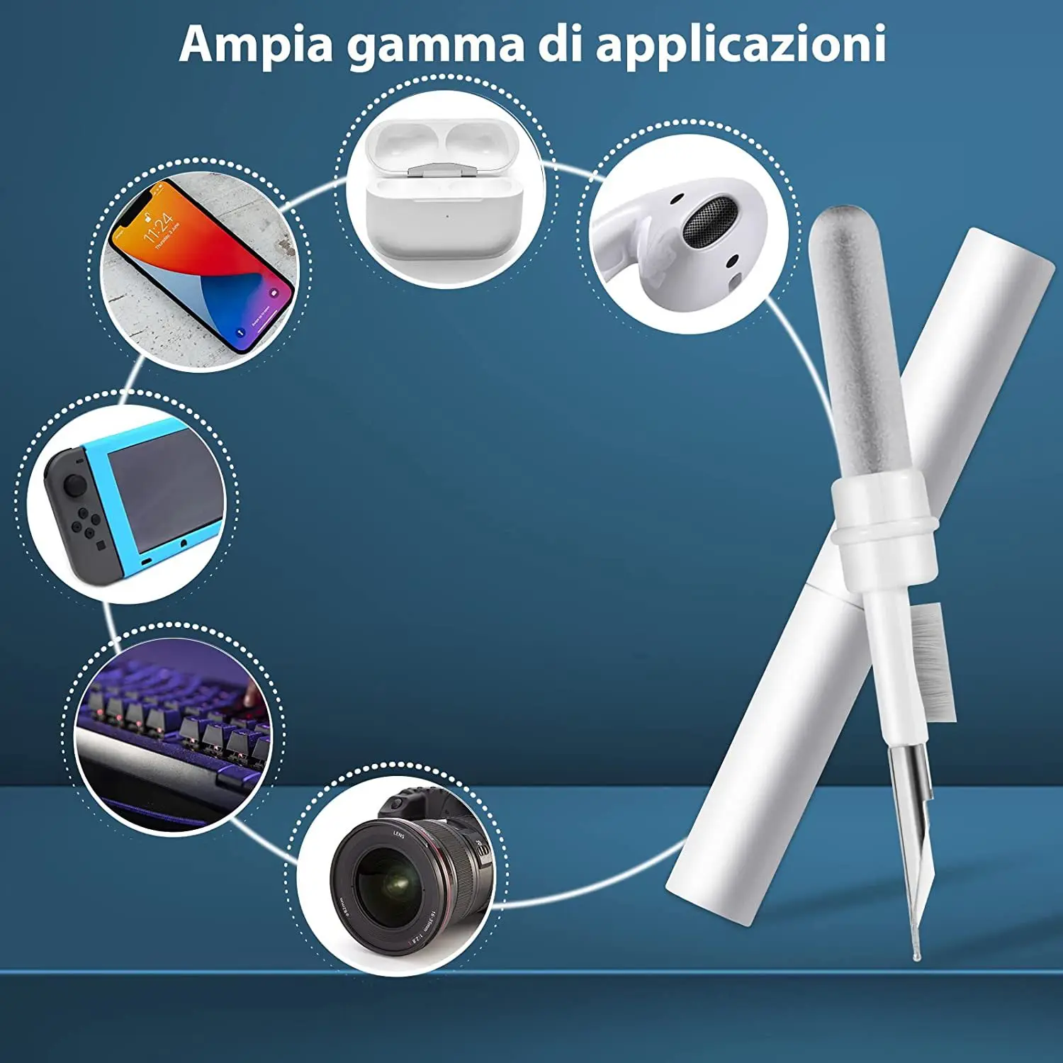 Bluetooth イヤホンクリーナーキット Airpods - Portable Wifi Hotspot のレビューと価格
