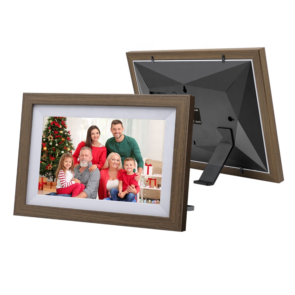 10.1インチWiFiデジタルフォトフレーム、1280×80 - Digital Photo Frame Wifi のレビューと価格