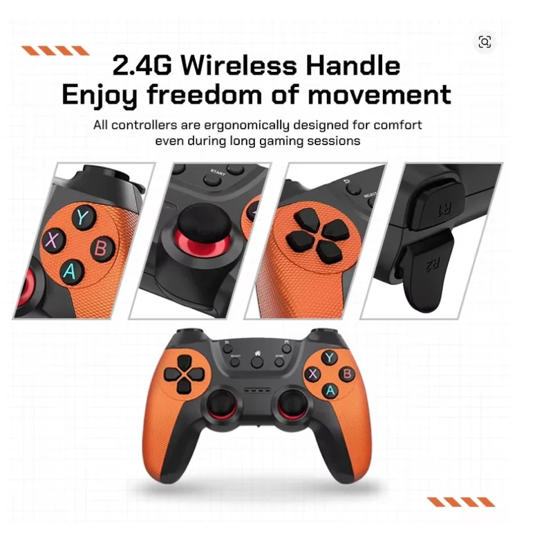 4K X10 ProゲームスティックHDホームビデオゲームコ - Retro Game Controller Usb のレビューと価格