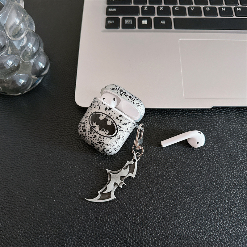Airpods 4 ケース用、3D ブラックバットマンアニメ - Portable Wifi Hotspot のレビューと価格