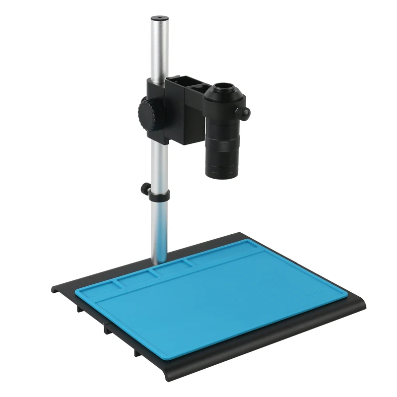 アルミ合金調節可能なブラケット焦点ホルダーテーブルスタンド4 - Usb Microscope Digital のレビューと価格