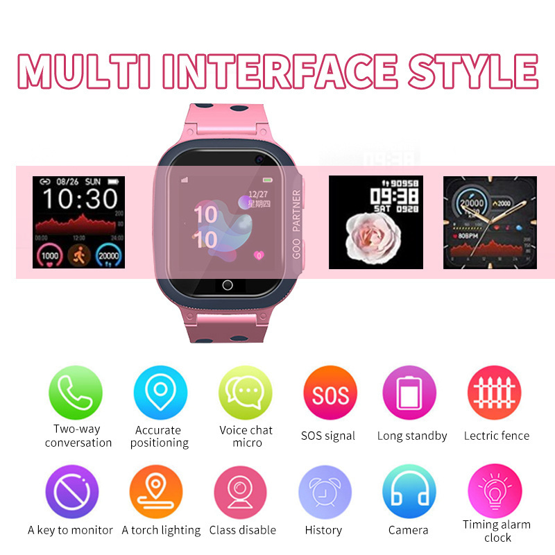 キッズスマートウォッチ 防水スマートウォッチ 子供用 男の子 - Smart Watch Kids のレビューと価格