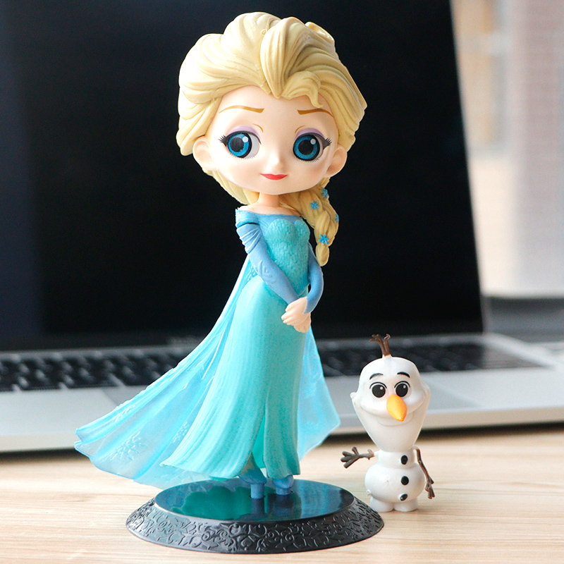 プリンセスQ エルサ アンナ フィギュア PVCモデル ドー - Elsa Gadget のレビューと価格