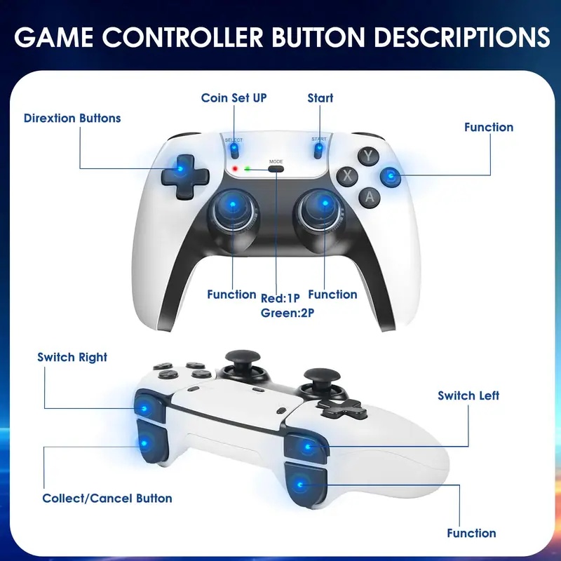 M15 レトロビデオゲームスティック 2.4G ワイヤレスデ - Retro Game Controller Usb のレビューと価格