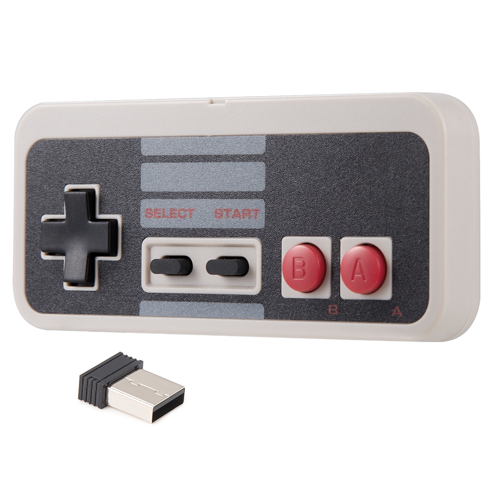 Nesゲーム用の2.4 ghzワイヤレスコントローラー,wi - Retro Game Controller Usb のレビューと価格