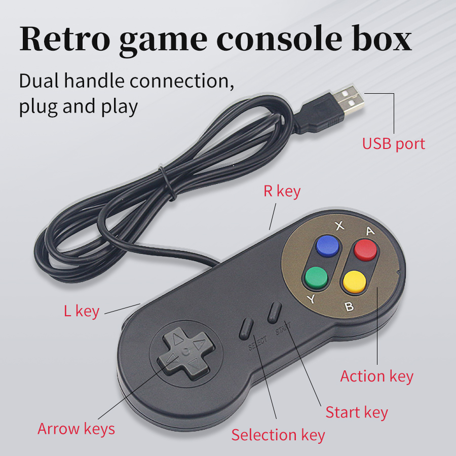 USBゲームパッド ゲーミングジョイスティック レトロゲーム - Retro Game Controller Usb のレビューと価格