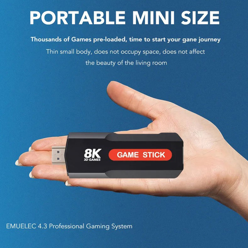 X2ゲームスティックHD 4K 8K 3Dコンソール デュア - Retro Game Controller Usb のレビューと価格